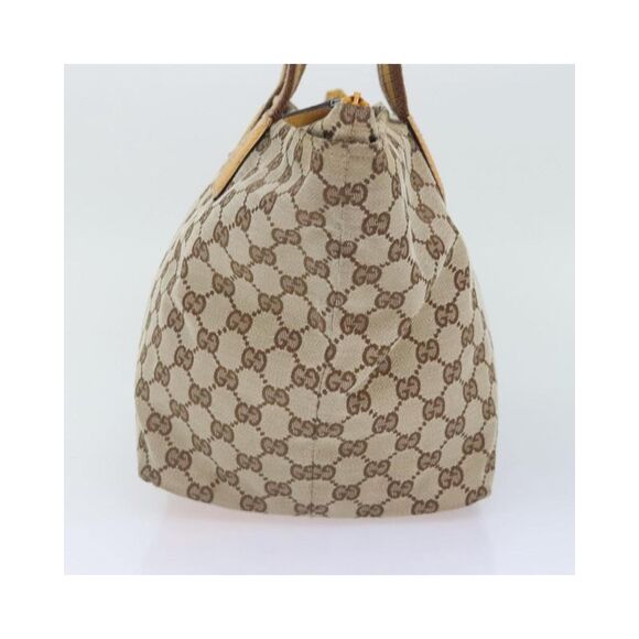 Pre Loved Gucci GG Canvas Small Tote Model Women Beige Tote Bags - Picture 5 of 8